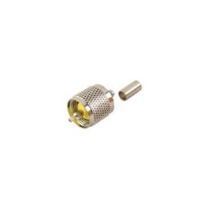 Conector PL-259 crimpeado p/rg58
